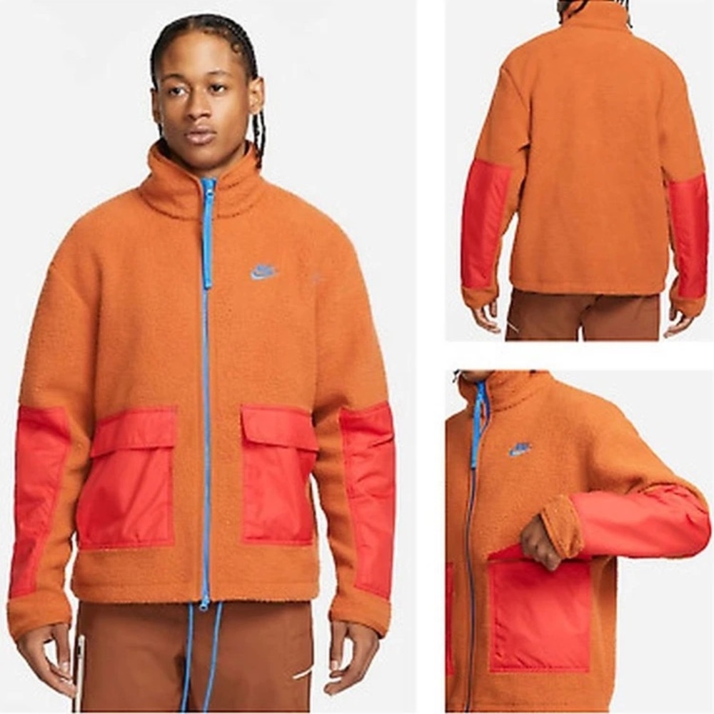 Nike Men’s Sherpa Fleece Full Zip Jacket
